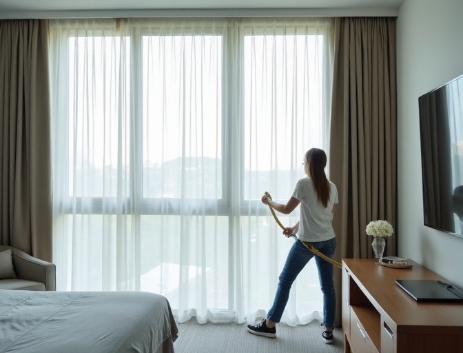 Sunnybank Sheer Curtain Cleaning